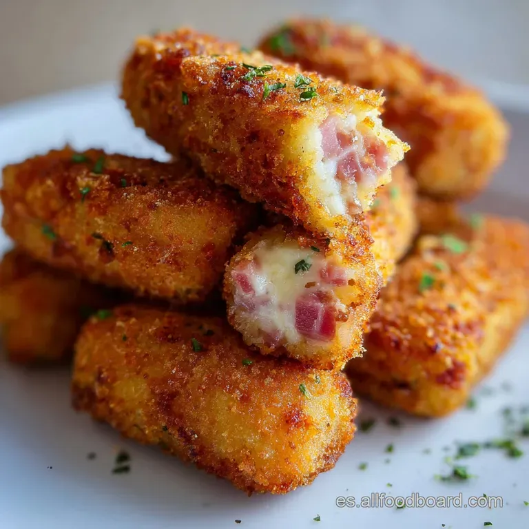 Aperitivo Barato para Mucha Gente de Croquetas de Jam&oacute;n