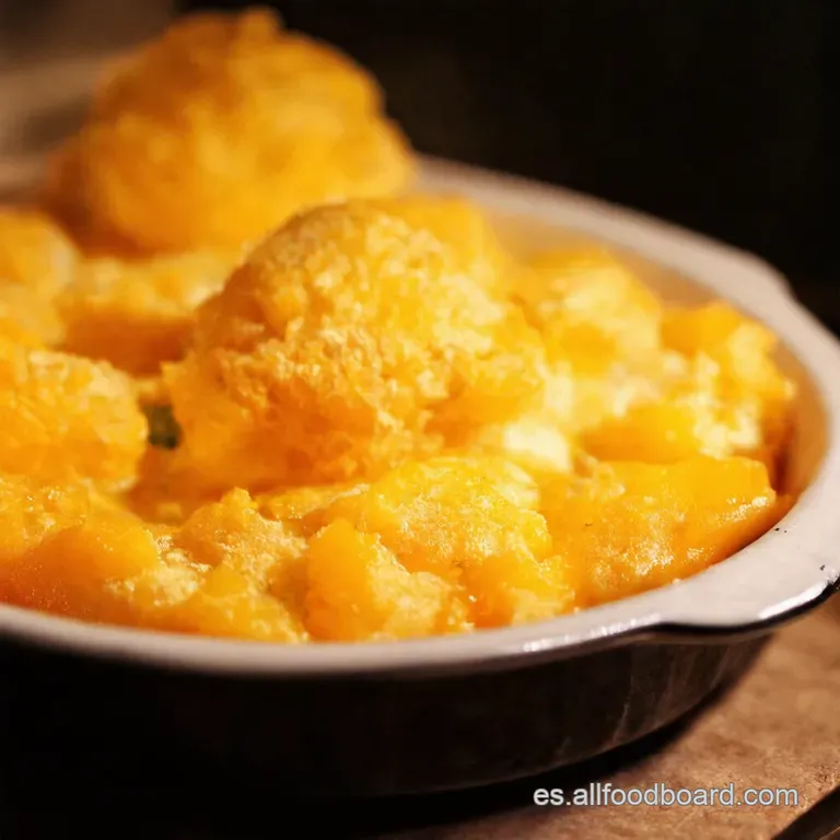 Crujiente Coliflor a La Naranja Al Horno presentation