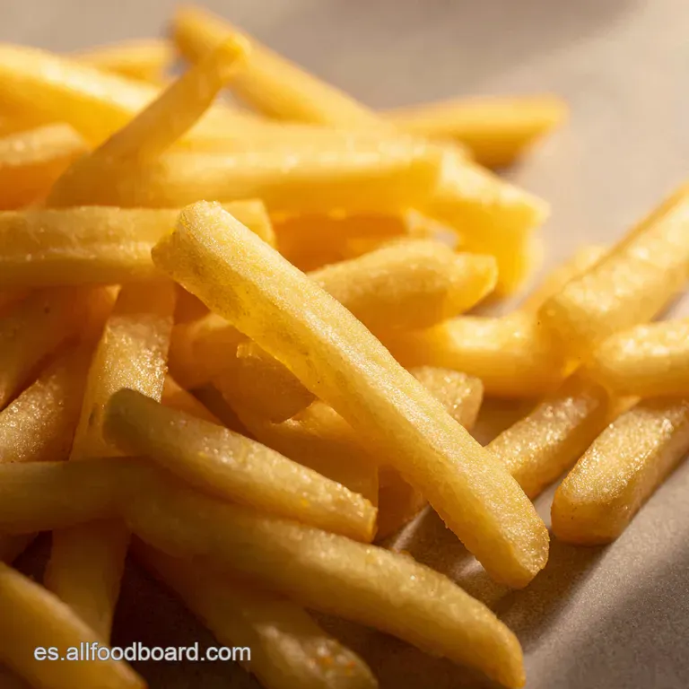 Crujientes Patatas Fritas En Freidora De Aire presentation