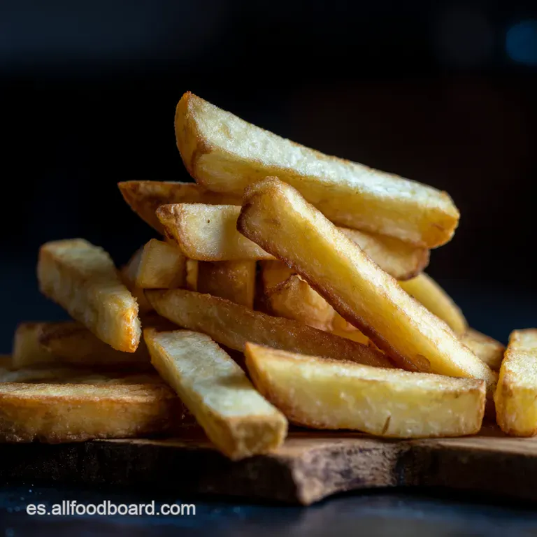 Crujientes Patatas Fritas en Freidora de Aire