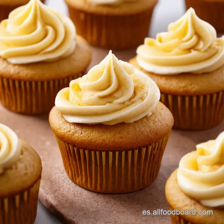 Cupcakes de Vainilla con Toque de Lim&oacute;n