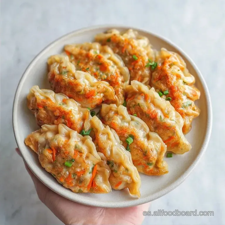 Dumplings Vegetarianos Caseros: Masa Sedosa