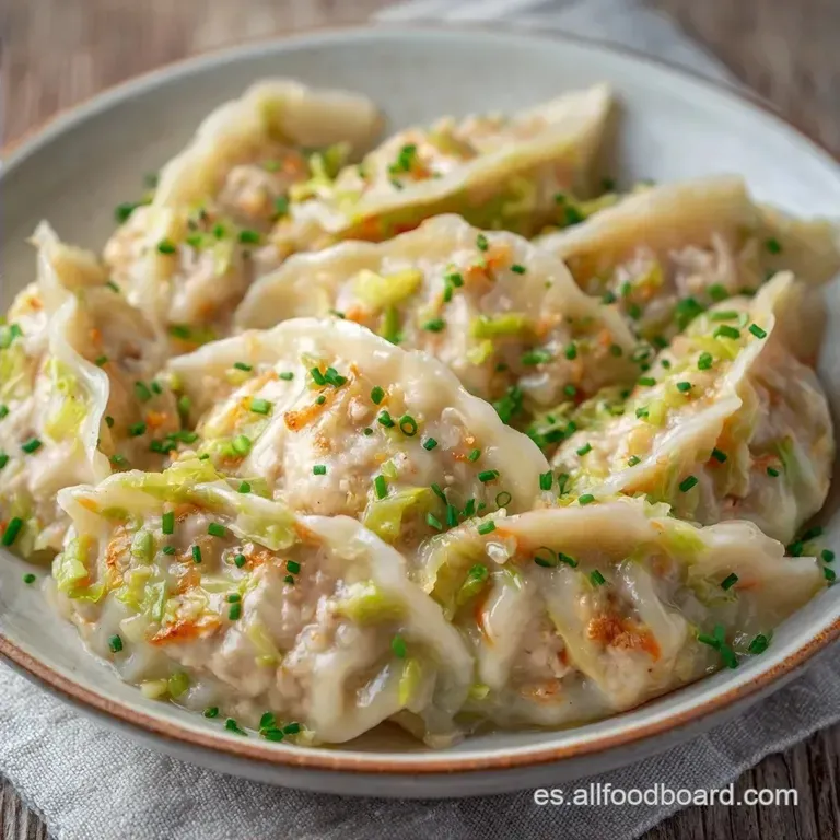 Dumplings con Relleno Sorpresa: Base Crujiente