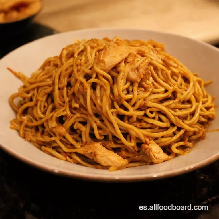 El Lo Mein De Pollo M&aacute;s Rico Del Mundo Mundial presentation