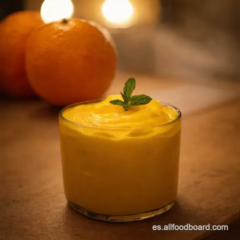 El Sol En Un Tarro Citrus Curd Cremoso presentation