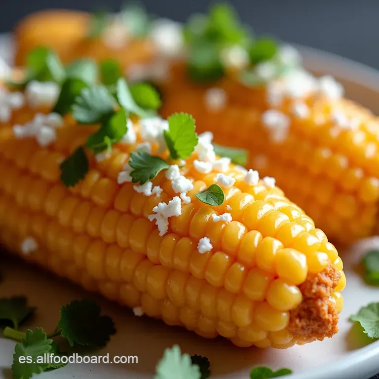 Elote Coreano Costilla Crujiente al Air Fryer
