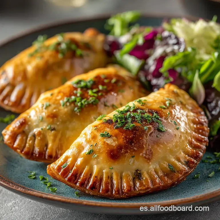 Empanadas De Pino Chilenas: El Cl&aacute;sico Tradicional presentation