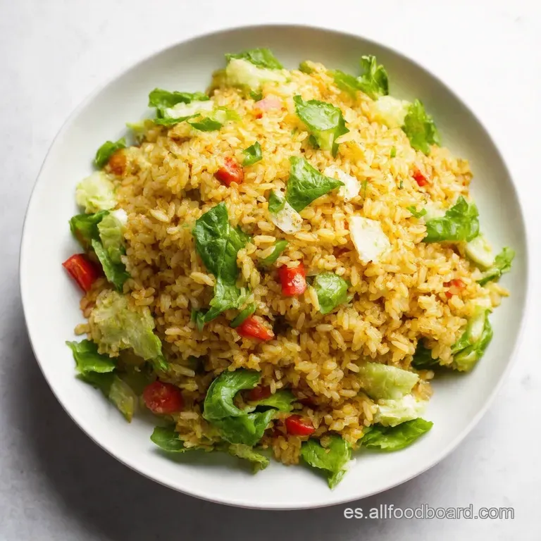 Ensalada de Arroz A la Espa&ntilde;ola