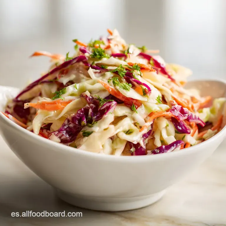 Ensalada de Col: Crujiente y Refrescante