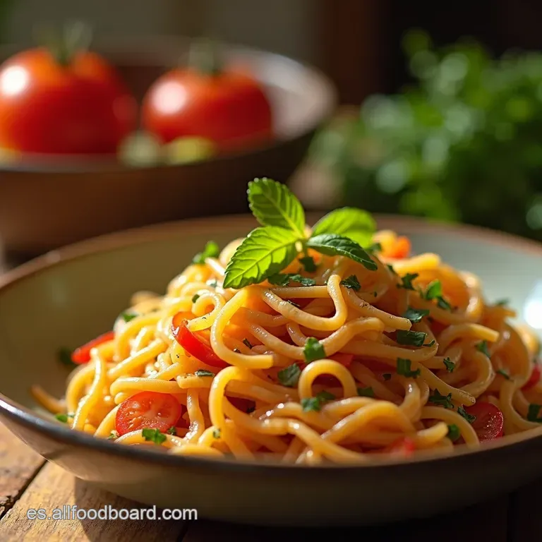 Ensalada De Fideos Fiesta Una Explosi&oacute;n De Sabor presentation