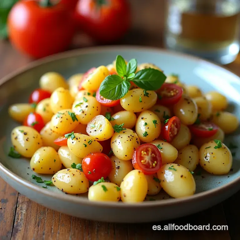 Ensalada de Papas a la Espa&ntilde;ola con el Toque Secreto de la Abuela