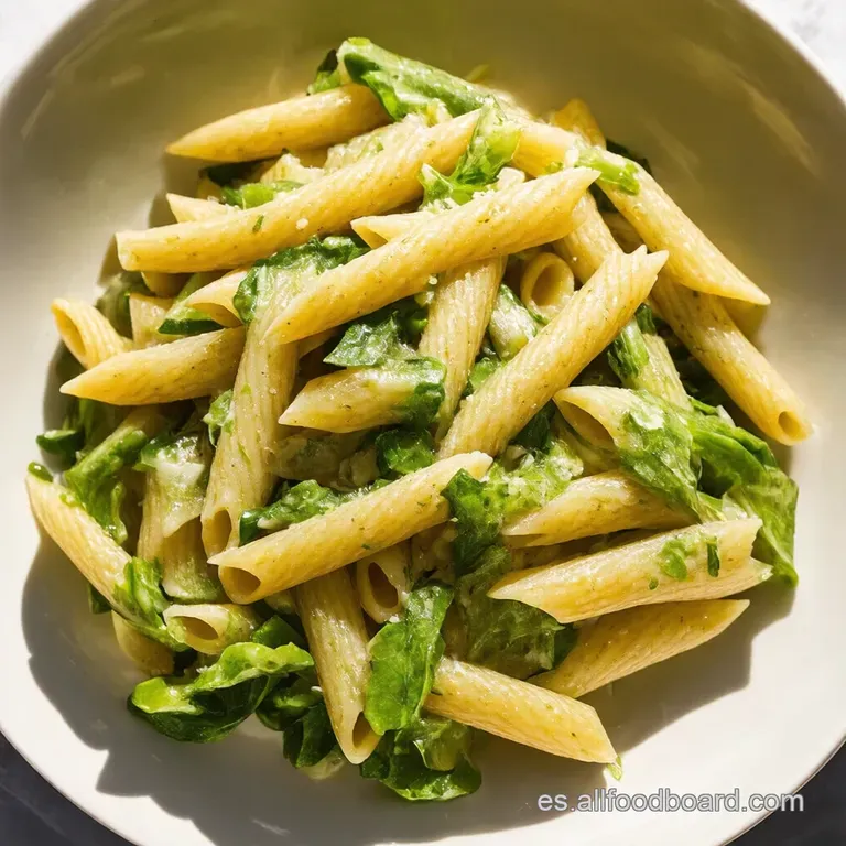 Ensalada de Pasta Refrescante con Vinagreta de Sand&iacute;a y Soja
