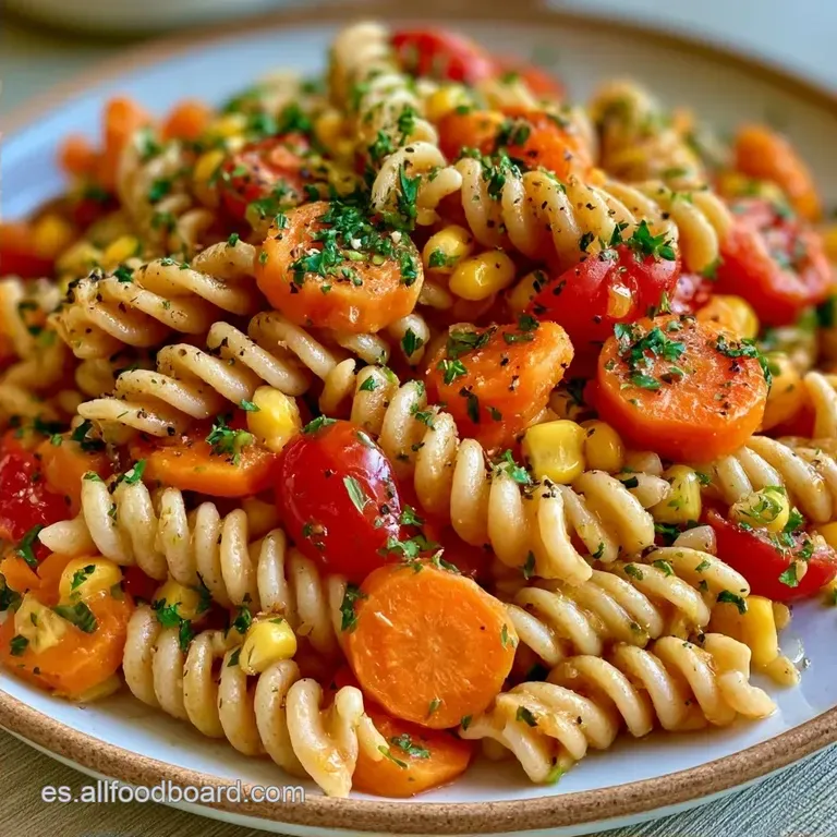 Ensalada de Pasta Saludable y Barata en 25 Minutos
