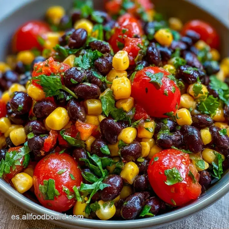 Ensalada colorida servida en bowl de cer&aacute;mica, con trozos brillantes de cebolla morada y hojas verdes muy frescas.