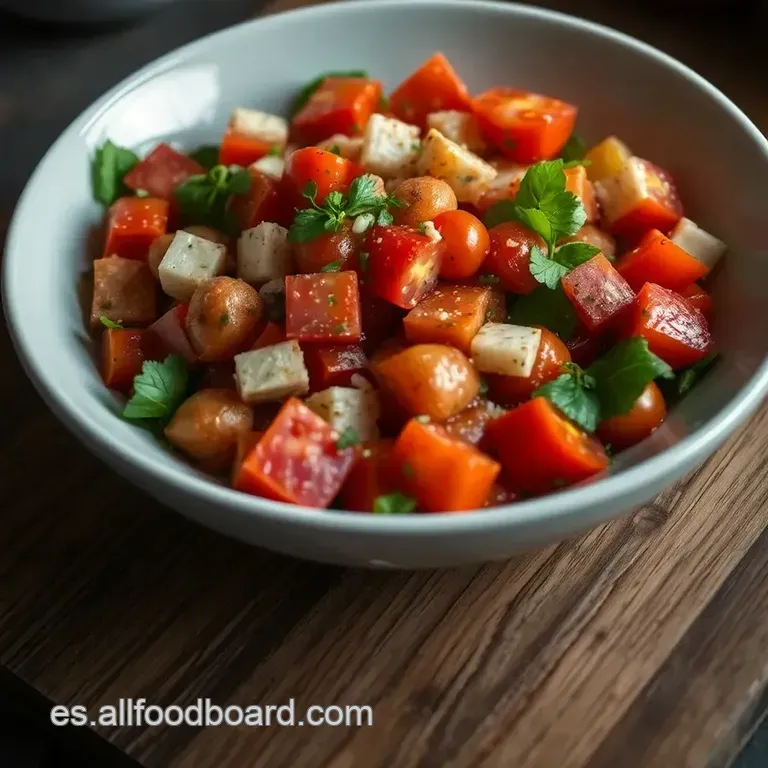 Ensalada Griega Aut&eacute;ntica presentation