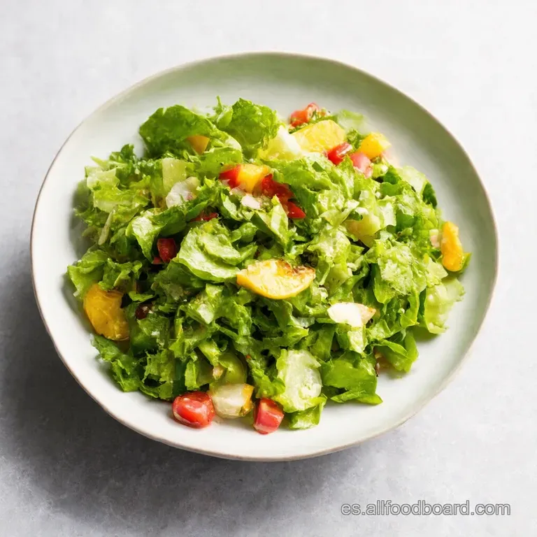 Ensalada Tropical con Salsa Rosa Un Oasis de Sabor