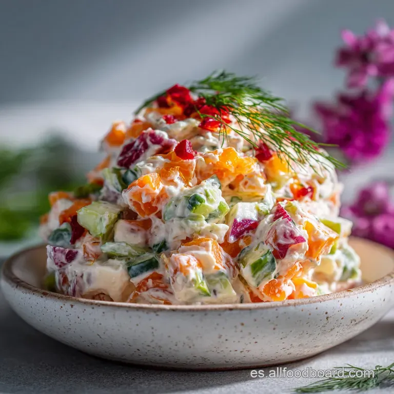 A scoop of chilled potato salad, garnished with parsley, glistening with mayonnaise, served in an elegant white bowl.
