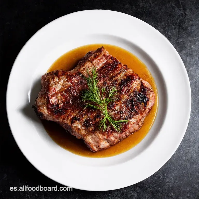 Entrecot de Ternera a la Plancha con Chimichurri