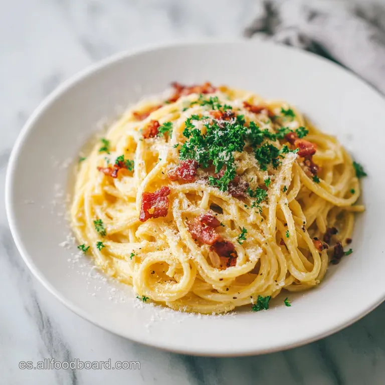 Espaguetis a la Carbonara: T&eacute;cnica Profesional