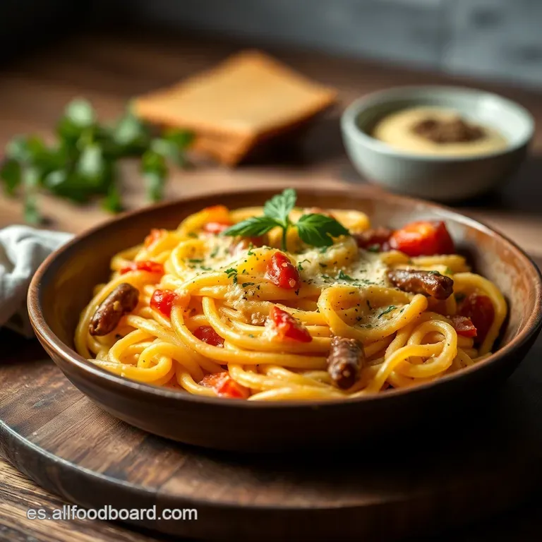 Espaguetis Carbonara Aut&eacute;ntica presentation