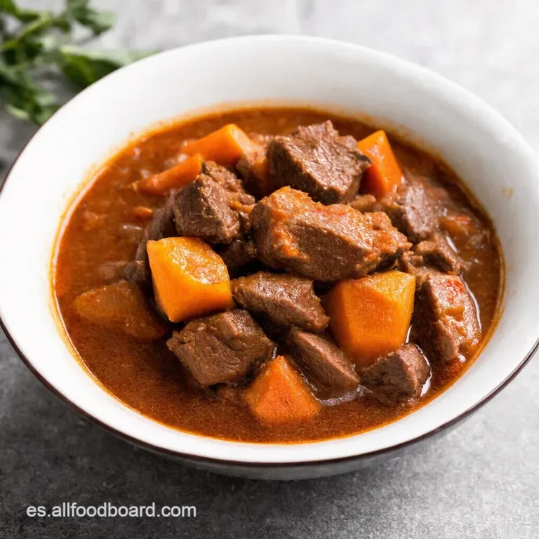 Estofado de Res Express Instant Pot Beef Stew
