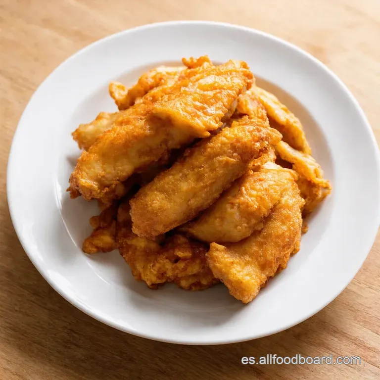 Explosi&oacute;n Crujiente Pollo Frito Taiwan&eacute;s al Estilo Mercadillo Nocturno