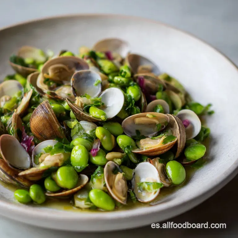 Fabes con Almejas: Cremoso y Marino
