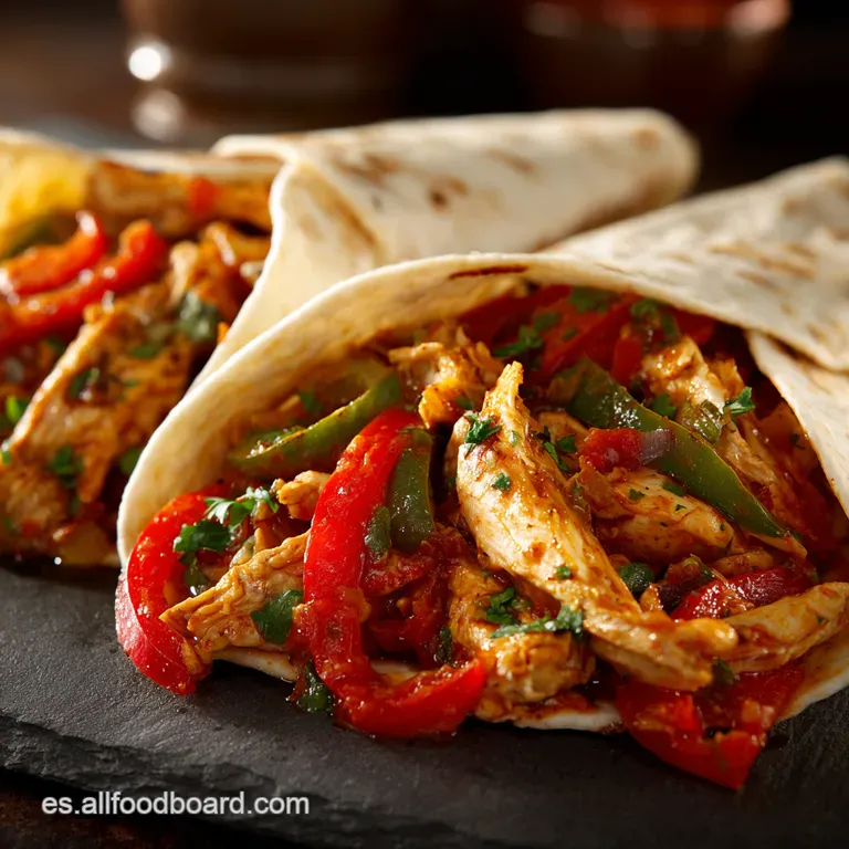 Fajitas de Pollo Espectaculares