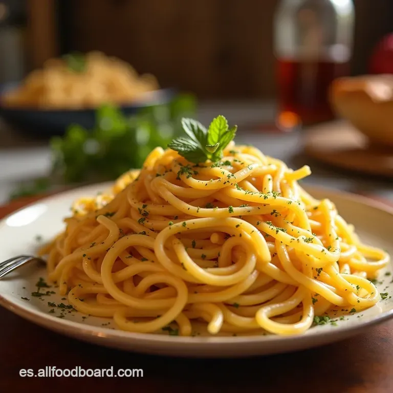 Fideos De Fiesta El Cremoso Casero Que Desaf&iacute;a Al Saz&oacute;n De Mam&aacute; presentation