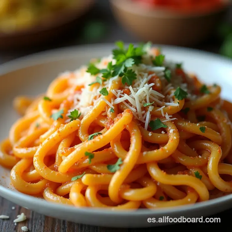 Fideos de Fiesta Cremoso Sublime al Estilo Mexicano Como los de antes