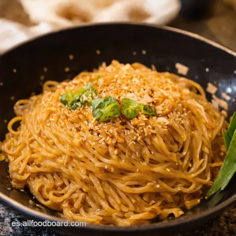 Fideos S&eacute;samo Express Ma Jiang Mian En 10 Minutos presentation