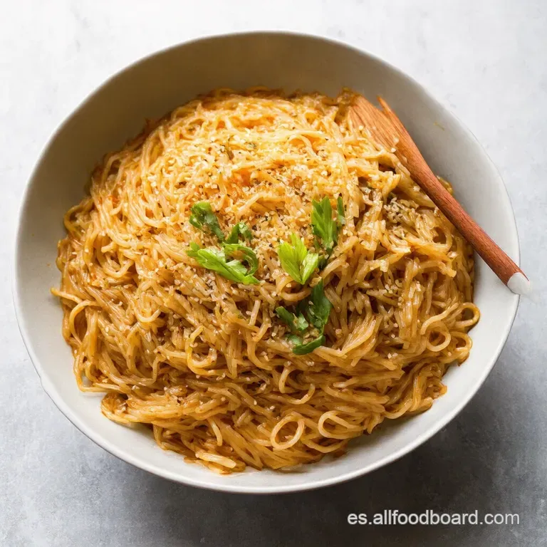 Fideos S&eacute;samo Express Ma Jiang Mian en 10 Minutos
