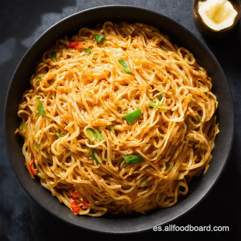 Fiesta de Fideos Singapur Style Singapore Mei Fun