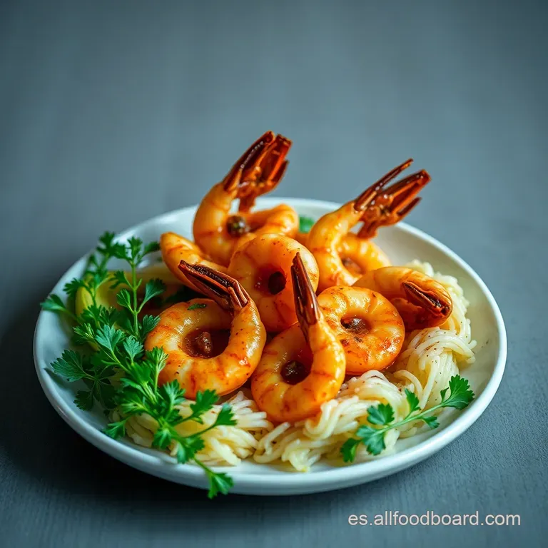 Gambones Al Ajillo Al Horno: Un Bocado De Espa&ntilde;a presentation