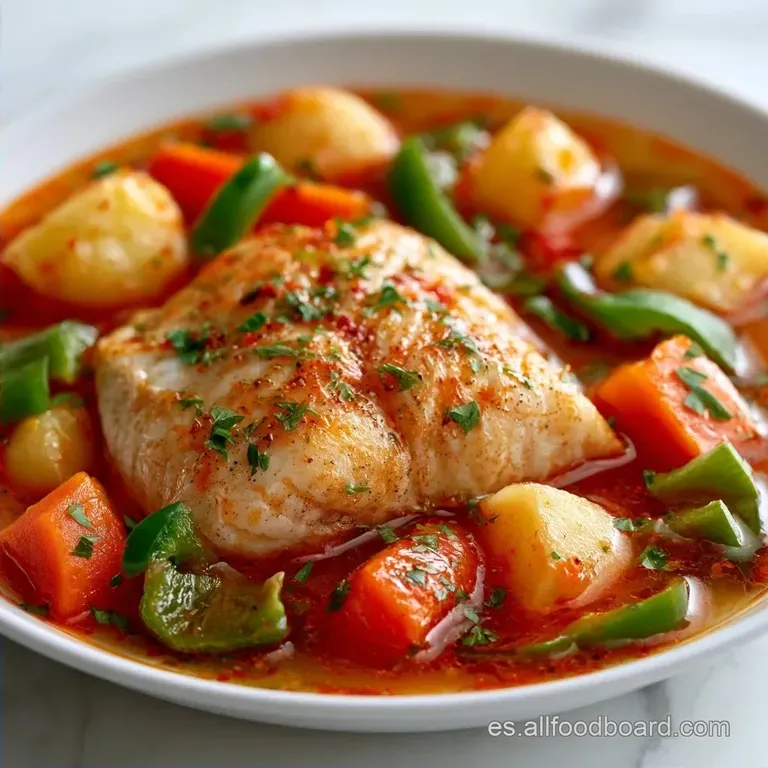 Guiso de Pescado Azul Económico y Saludable