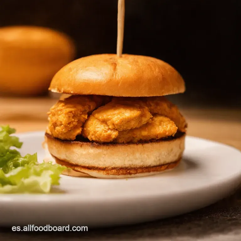 Hamburguesas De Pollo Jugosas Un Cl&aacute;sico Con Sabor presentation