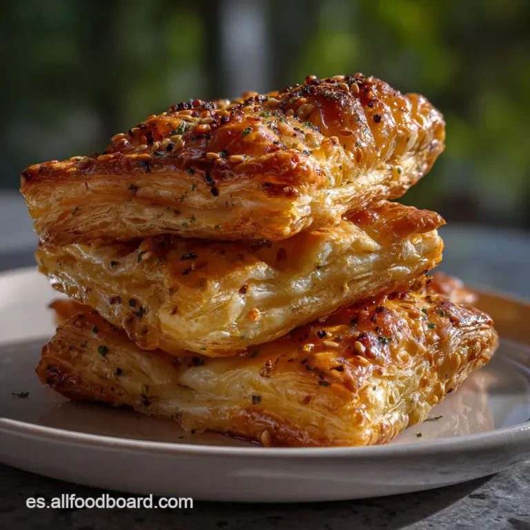 Hojaldre Salado Relleno y Crujiente