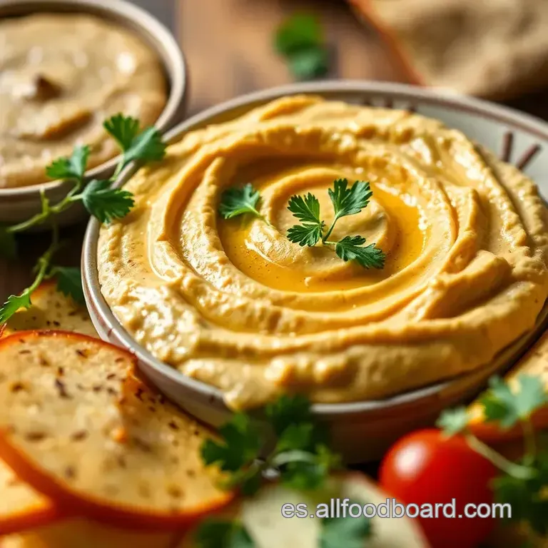 Hummus Casero Cremoso: &iexcl;El Secreto De Oriente En Tu Mesa! presentation