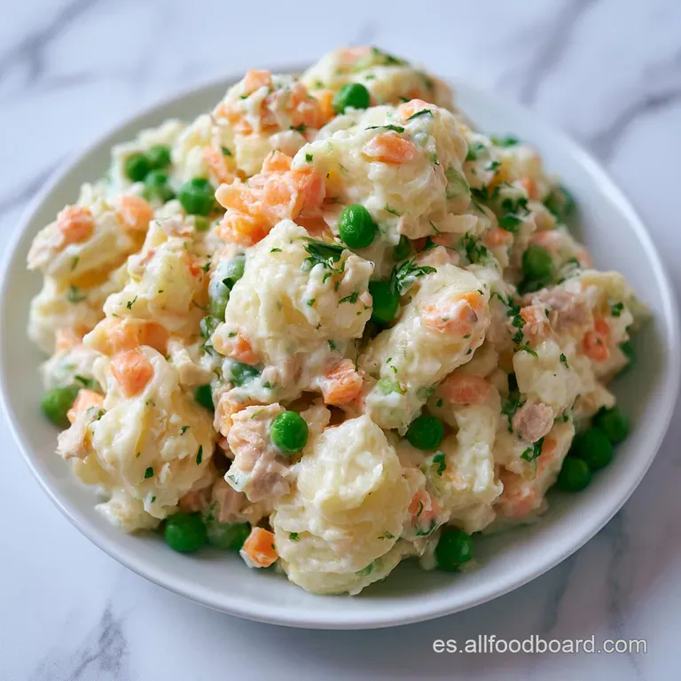 Ensaladilla Rusa Casera: Ingredientes y Preparaci&oacute;n