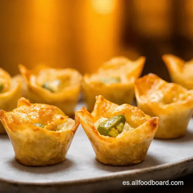 Jalape&ntilde;o Popper Wonton Fiesta Cups presentation