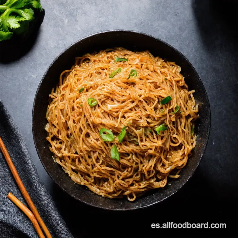 Japchae Aut&eacute;ntico Fideos de Cristal Coreanos