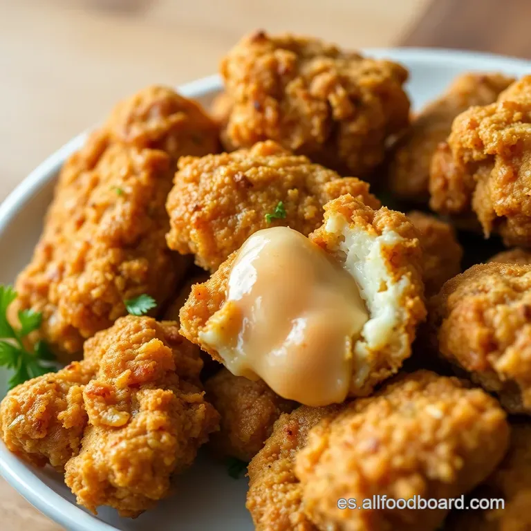 Karaage Crujiente Al Air Fryer presentation