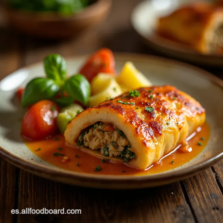 Kibe De Horno Relleno Sabor Liban&eacute;s En Tu Mesa presentation