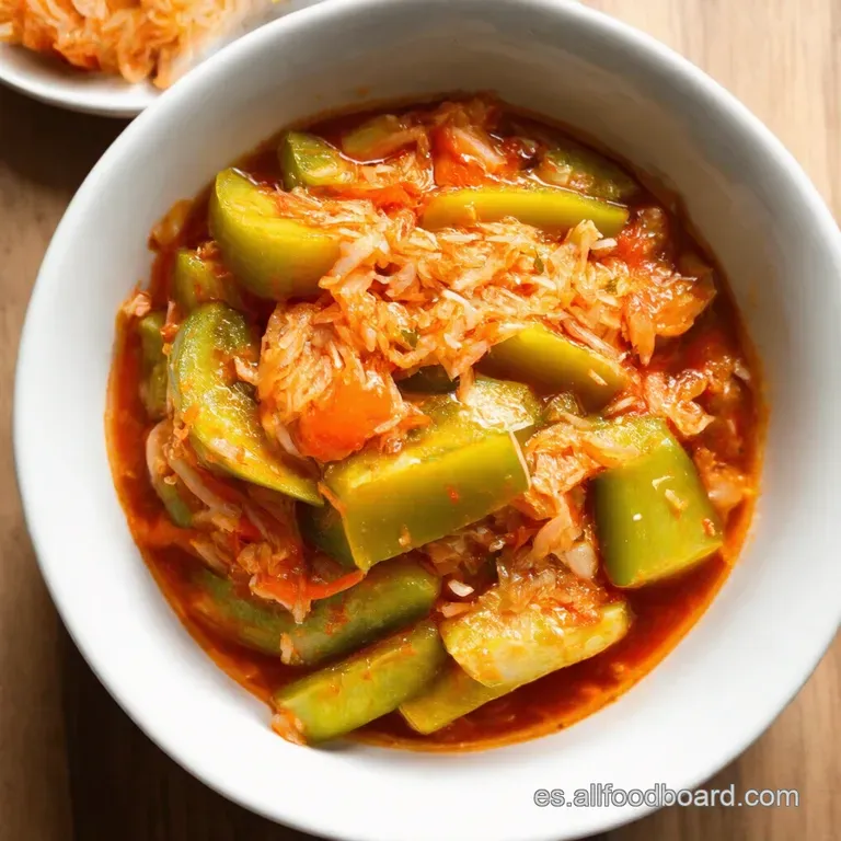 Kimchi Crujiente Express Pepinos Coreanos en un Pisp&aacute;s