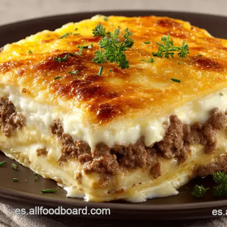 Lasa&ntilde;a de Carne Cl&aacute;sica al Estilo Casero