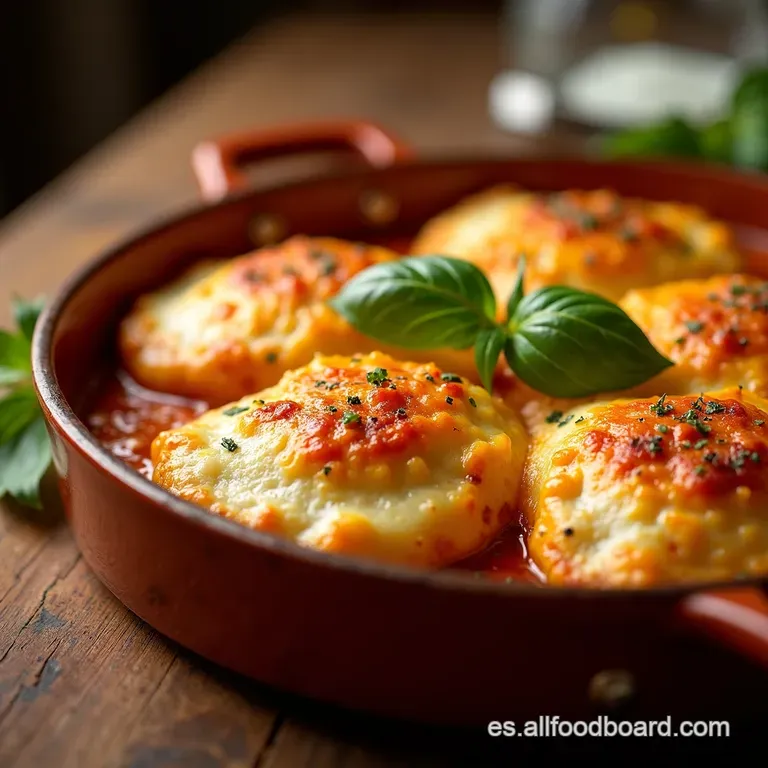 Lasa&ntilde;a De Panqueques Crespelle Al Forno Rellena De Rag&uacute; Cl&aacute;sico presentation