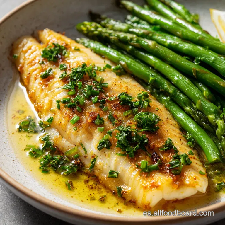 Lenguado a la Meuni&egrave;re Cl&aacute;sico Franc&eacute;s