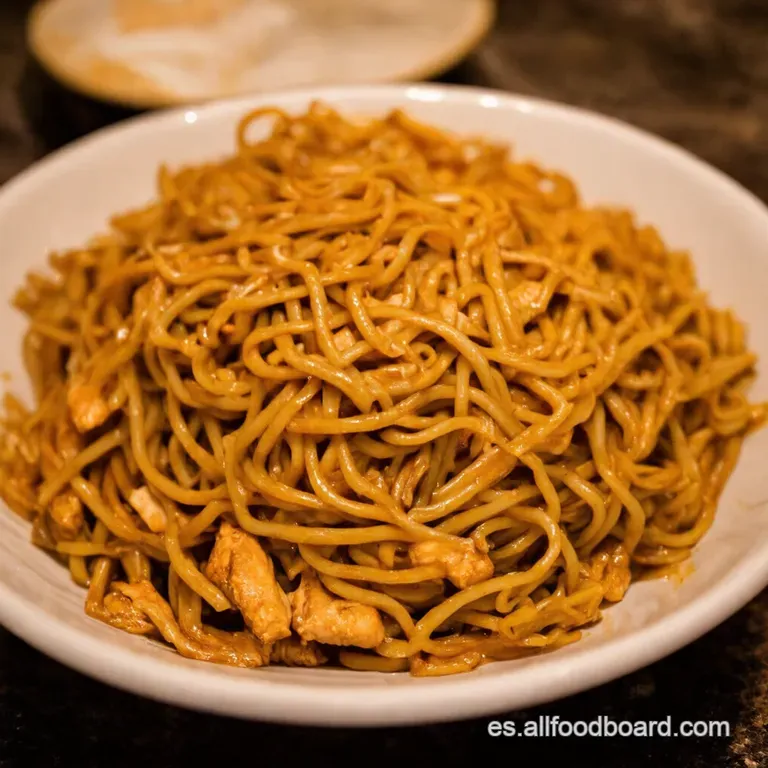 Lo Mein De Pollo De Campeonato presentation