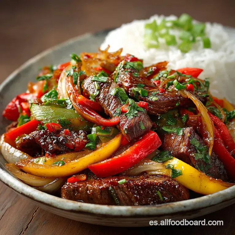 Lomo Saltado Peruano: La Receta Fusi&oacute;n Definitiva presentation