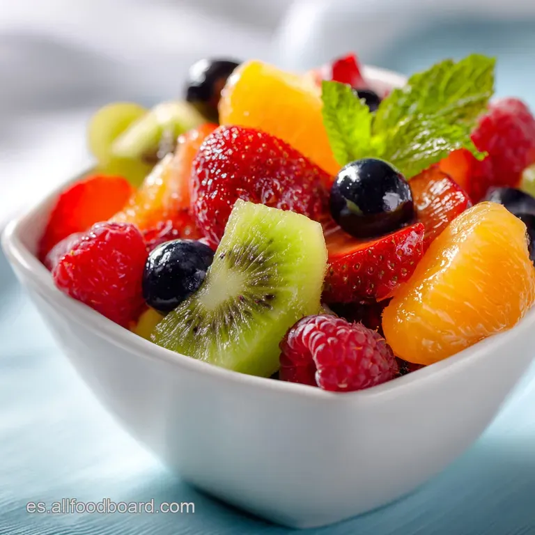 Macedonia De Frutas: Con Jengibre y Alm&iacute;bar Natural